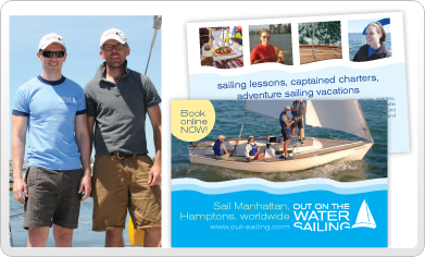 Out on the Water Sailing